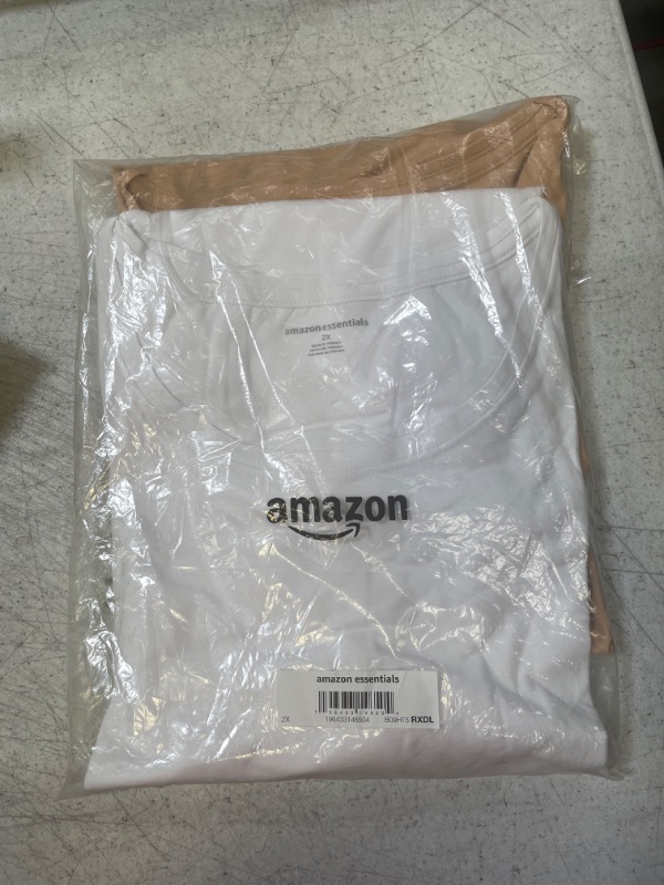 Photo 1 of AMAZON ESSENTIALS 2 PACK SHORT SLEEVE SHIRTS 2X