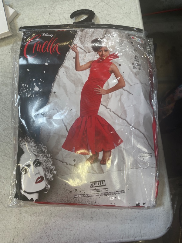 Photo 2 of Cruella Red Dress Tween Costume
14-16