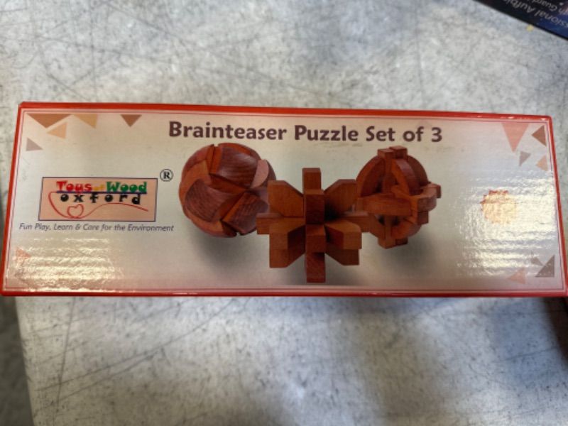 Photo 1 of 3 Ball Puzzle brain teaser 