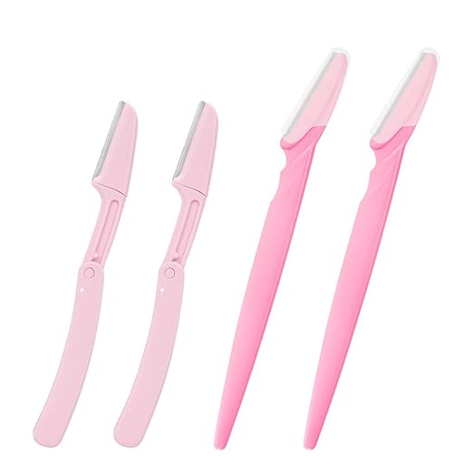 Photo 1 of Eyebrow Razor For Women,Foldable Face Razors,Multipurpose Tool for Face,Facial Razor With Safety Cove