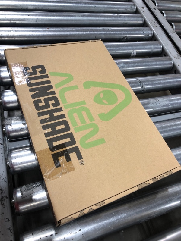 Photo 3 of Alien Sunshade Jeep Wrangler JKU Blue (2007-2018) – Rear Half Mesh Sun Shade for Jeep JK Unlimited - Blocks UV, Wind, Noise - Bikini Jkini Top Cover for Sport, Sport S, Sahara, Rubicon JKU 4D (Rear) Blue