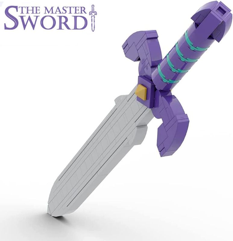 Photo 1 of The Master Sword Building Kit, Micro Hyrule Building Blocks Set, Unique Link’s BOTW Decorations and Building Toys Educational Toys 3D Puzzle Gifts for Adults Boys Kids Ages 6-12 Year Old (99 Pieces)
