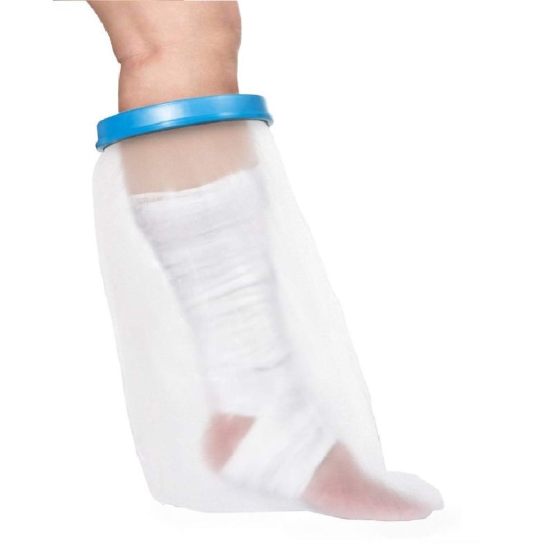 Photo 1 of 100% Waterproof Leg Cast Cover for Showering, Reusable Covers for Leg and Foot Surgeries, Cast Covers for Shower Leg, Cast Bag for Shower, Cast Cover for Showering Foot, Sleeve Length 25 in, Ring Diameter 19 cm, Opening Diameter 6 cm ±1-2mm
