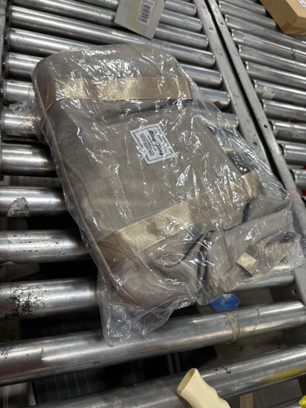 Photo 1 of Expandable foldable duffel bag suitcase, detachable rolling wheels,carry-on large duffel bag,luggage bag,suit gym,camping,travel or business trip,Presents for wife,parents-Checkerboard(KHAKI)