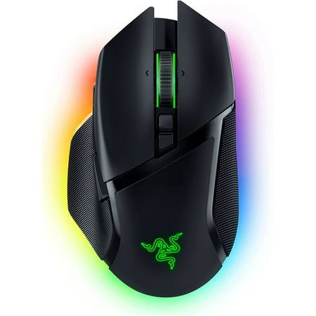 Photo 1 of Razer Basilisk V3 Pro Customizable Wireless Gaming Mouse with Razer HyperScroll Tilt Wheel - Black
