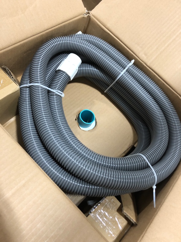 Photo 1 of INTEX 28005E ZX300 Deluxe Pressure-Side Above Ground Automatic Pool Cleaner: For Bigger Pools – Cleans Pool Floors and Walls – Removes Debris – Removable Filter Tray – 21ft Tangle Free Hose Large ZX300 ZX300