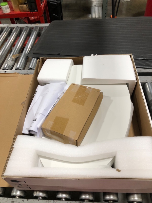 Photo 1 of KOHLER 98804-0 Purewash M300 Elongated Manual Bidet Toilet Seat, Non-Electric Bidet with Adjustable Bidet Sprayer for Existing Toilets, White White Handle
