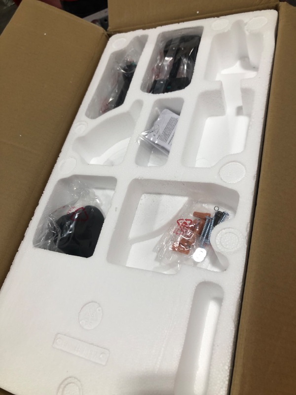 Photo 1 of FINXIN Indoor Ceiling Fan Light Fixtures Black Remote LED 52 Ceiling Fans for Bedroom,Living Room,Dining Room Including Motor,5-Blades,Remote Switch