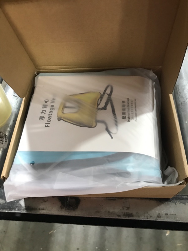 Photo 1 of Meanplan 3 Pcs Inflatable Snorkel Vest for Kids Children Adjustable Snorkeling Jackets Light Portable Safety Vests for Boys Girls Swimming Surfing Blue