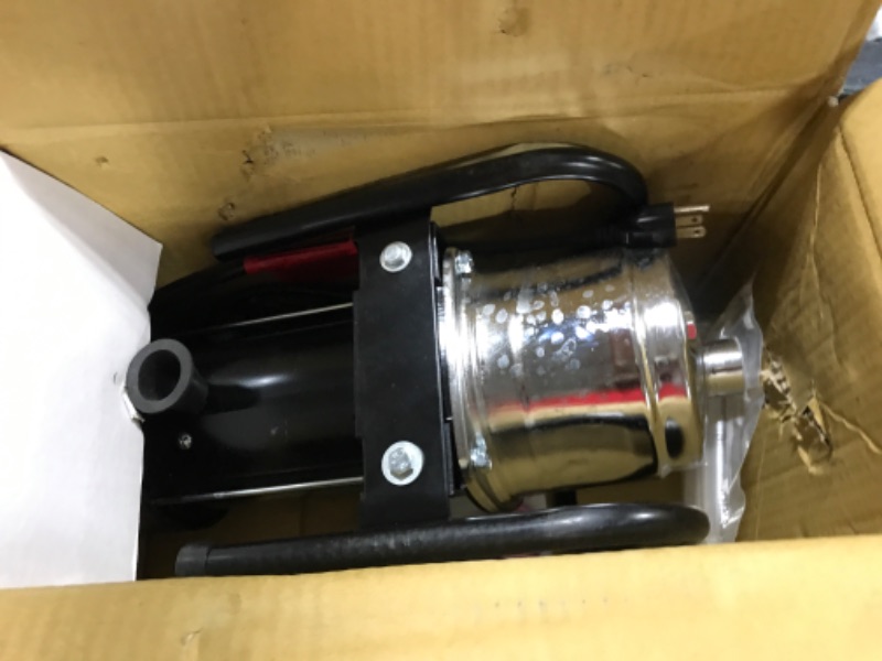 Photo 1 of 1 HP Stainless Steel Portable Sprinkler Pump