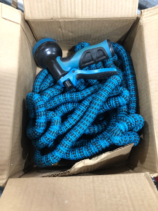 Photo 1 of Blue color hose with hose gun