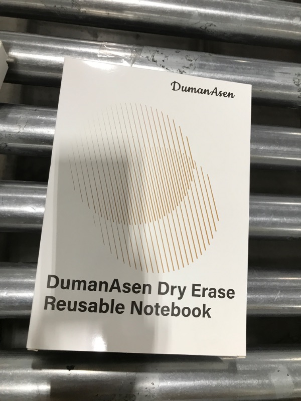 Photo 2 of Dumanasen Dry Erase Whiteboard Notebook, 9.4"x6.6" Reusable White Board, Portable Desk Whiteboard for Meeting & Business, Perfect for School, Home, Office (Deep Gray)