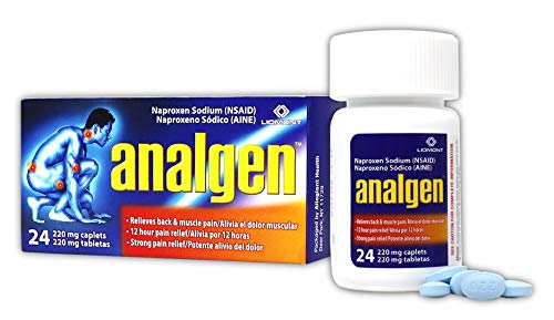 Photo 1 of Analgen Pain Reliever, 12 Hour Pain Relief; 24 Caplets BEST BY 10/2024
