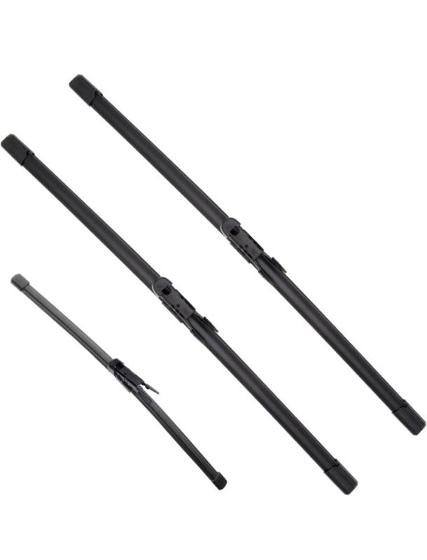 Photo 1 of 3 wipers Replacement for Mercedes-Benz GLA250 GLA45 AMG 2014-2015,BMW X1 2012 2013 2014 2015, Windshield Wiper Blades Original Equipment Replacement - 24"/19"/12" (Set of 3)