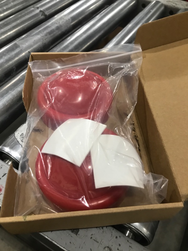 Photo 1 of 2 pack red training button for animals 