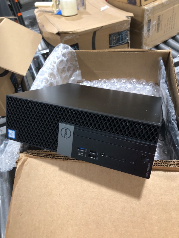 Photo 2 of DELL Optiplex 7060 | Intel 8th Gen i5-8500 (6 Core) | 16GB 2666MHz DDR4 | 256GB Solid State Drive SSD | Win 10 Pro | Small Form Factor (Renewed)'] BOX OF 2