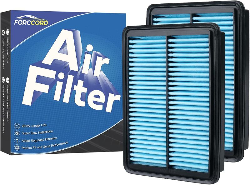 Photo 1 of 2-Pack Engine Air Filter Fits for 2023-19 Mazda 3, 3 Sport, 2023-20 CX-30 Air Filter Replacement PAH9-13-3A0A Car Accessories
