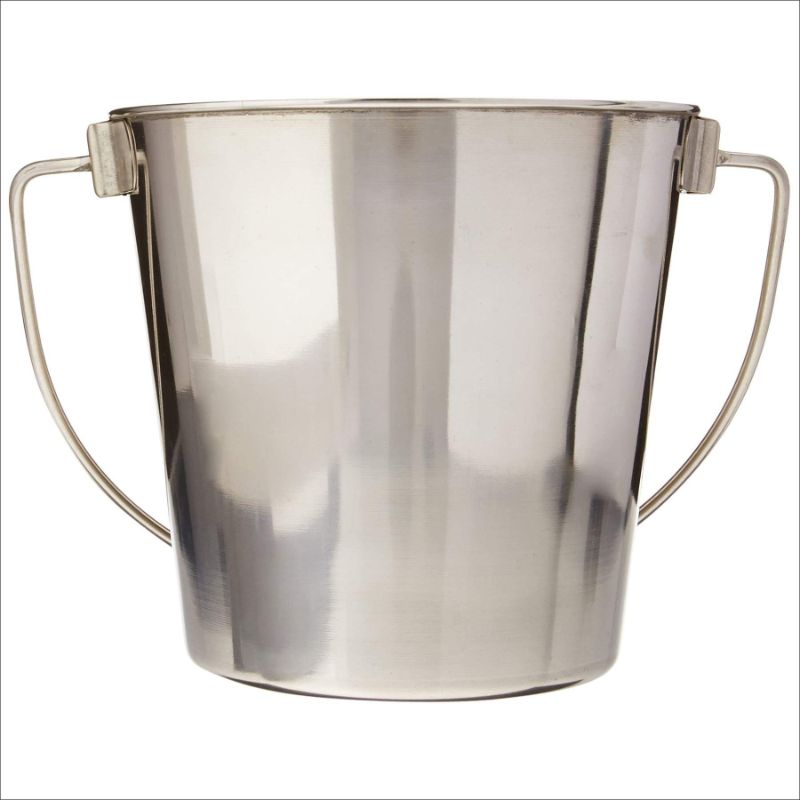 Photo 1 of Advance Pet Products Heavy Stainless Steel Round Bucket 2-Quart
