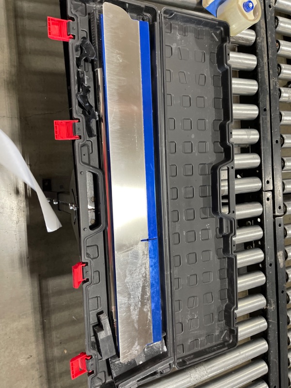 Photo 1 of \KEZERS Drywall Skimming Blade Set-12",22" & 32" Skimming Blades + 35"-81" Extension Handle Pole, Stainless Steel Construction Knife,Smoothing Drywall Knife,Extruded Aluminum,High Impact End Caps
