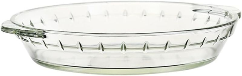 Photo 1 of Beaupretty 9 Inch Round Glass Baking Dish Pie Plate Glass Bakeware Casserole Baking Dish for Home Kitchen Use
