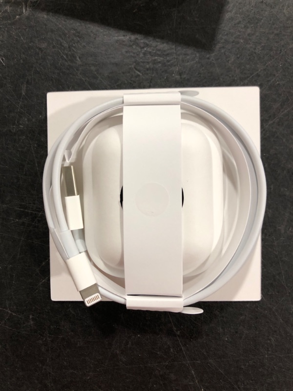 Photo 4 of Apple AirPods (2nd Generation) Wireless Ear Buds, Bluetooth Headphones with Lightning Charging Case Included, Over 24 Hours of Battery Life, Effortless Setup for iPhone Without AppleCare+