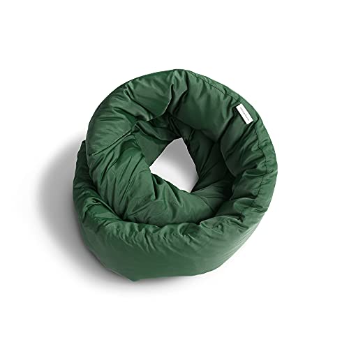 Photo 1 of  Huzi Infinity Pillow - Travel Neck Pillow - Versatile Soft 360 Support Scarf - Machine Washable - Home Travel Flight Road Trips 