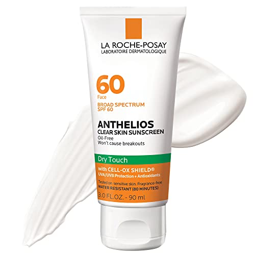 Photo 1 of  La Roche Posay Anthelios Clear Skin Dry Touch Face Sunscreen for Acne Prone Skin - SPF 60 - 3.0 Fl Oz 