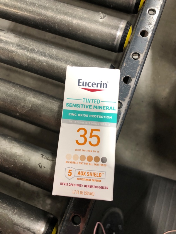 Photo 2 of  Eucerin Sensitive Tinted Mineral Face Sunscreen - SPF 35 - 1.7 Fl Oz 