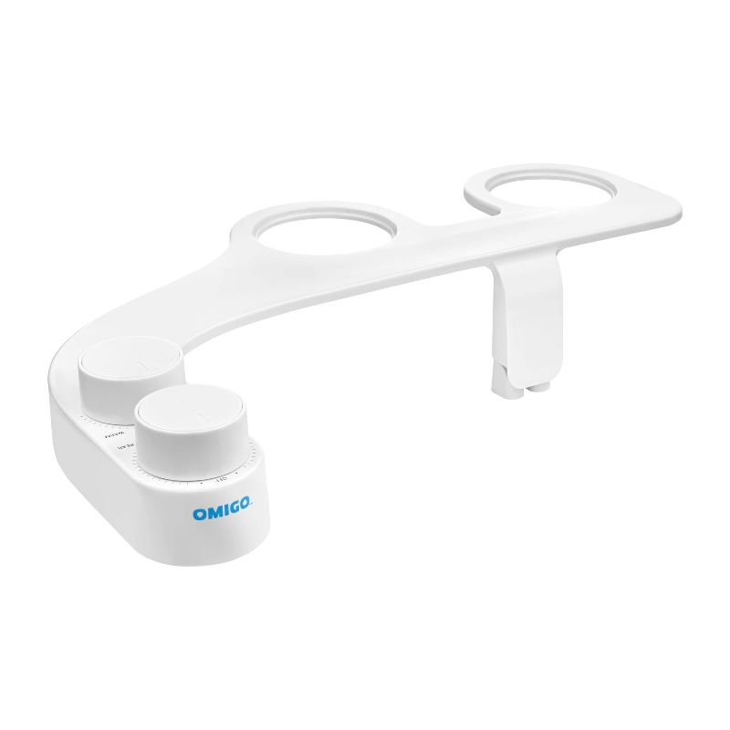 Photo 1 of  Brondell Omigo Element+ Non-Electric Warm Water Bidet Attachment White 