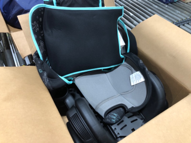 Photo 2 of  Evenflo GoTime LX Booster Car Seat - Blue 