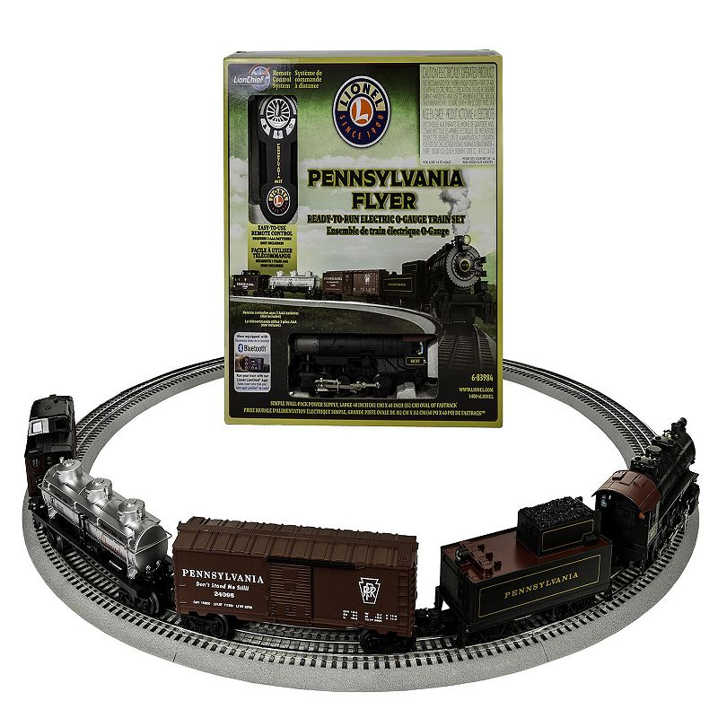 Photo 1 of  Lionel Pennsylvania Flyer Electric O Gauge Train Set with Remote and Bluetooth 5.0 Capability 