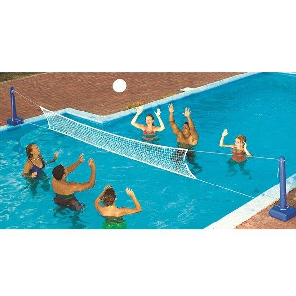 Photo 1 of  Swimline Cross Inground Swimming Pool Fun Volleyball Net Game Water Set 