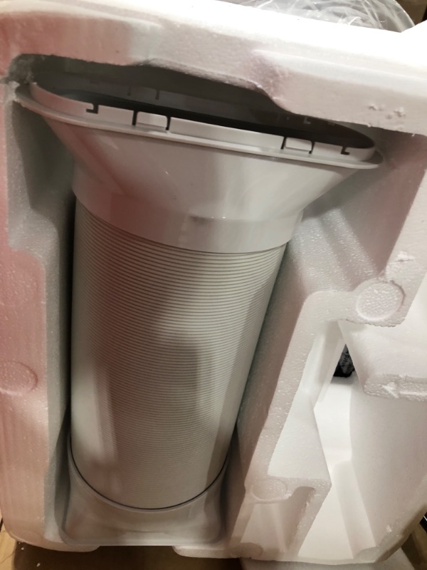 Photo 1 of 10,000 BTU Portable Air Conditioner Cools 250 sq. ft. in White
