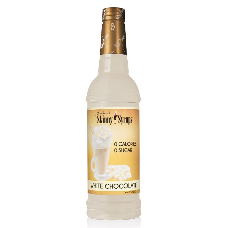 Photo 1 of  Jordan’s Skinny Syrups Sugar Free White Chocolate Coffee Syrup 750 Ml BEST BY 10 09 2025