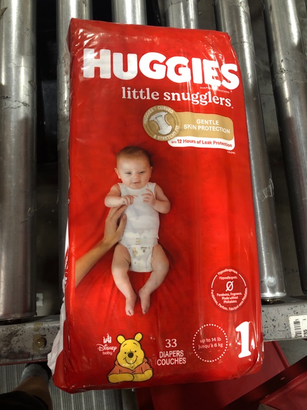 Photo 1 of Baby Diapers Size 1 (33 DIAPERS) 