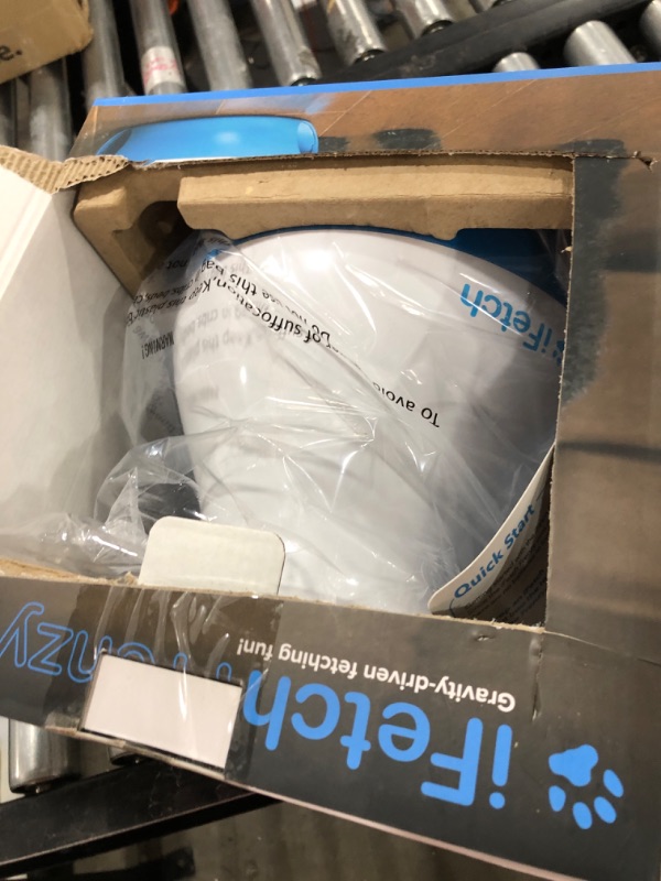 Photo 1 of iFetch Frenzy Interactive Dog Toy, Self Fetch Mini Tennis Ball Machine for Small and Medium Dogs, includes 3 Tennis Balls, Mental Stimulation Brain Game