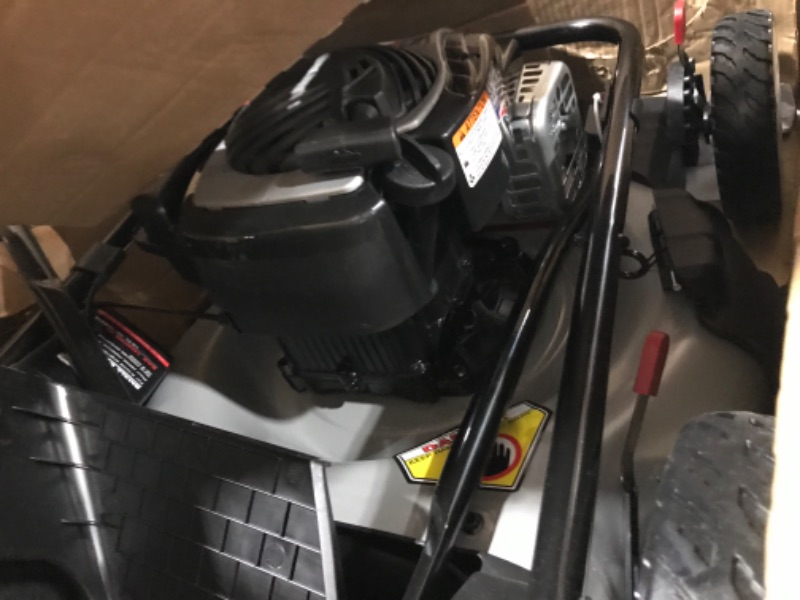 Photo 1 of 21 in. 140 Cc Briggs and Stratton Walk Behind Gas Push Lawn Mower with Height Adjustment and Prime 'N Pull Start
