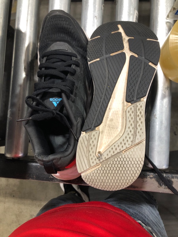 Photo 2 of adidas Men's Run Falcon 3.0 Shoe 10.5 Core Black/Gold Metallic/Better Scarlet