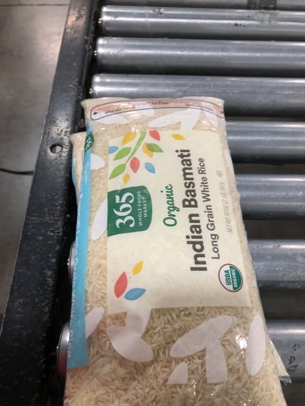 Photo 2 of 365 by Whole Foods Market, Organic White Basmati Indian Rice, 32 Ounce 2 Pound (Pack of 2) EXP- FEB/16/2025