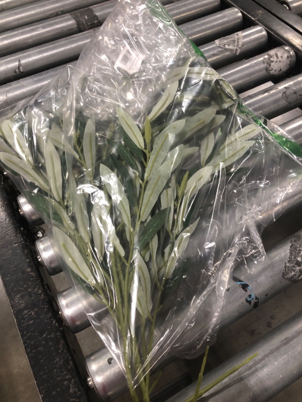 Photo 2 of 3pcs Olive Branches for Vases, Faux Olive Tree Branches with Lifelike Olives, Artificial Greenery Stems for Vases Centerpieces Floral Arrangements Decor,