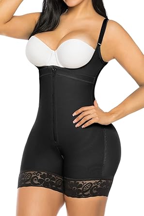 Photo 1 of  Women Postpartum Tummy Control Body Shaper Butt Lifter Bodysuit Size M