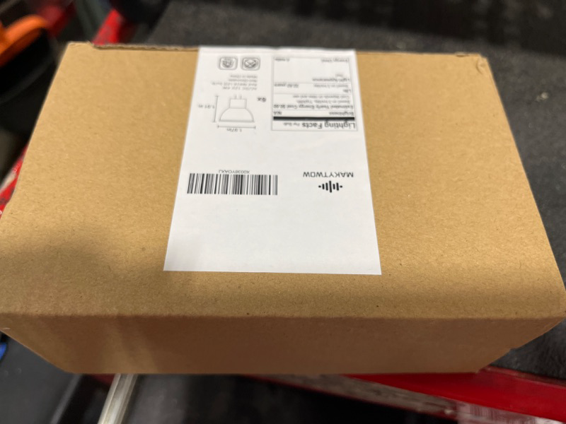 Photo 1 of Red MR16 LED Light Bulbs, Gu5.3 Bi-pin base LED Spotlights 12V LED Bulbs for Outdoor Landscape Track Lighting, 4W=50W Halogen Equivalent, 6Pack