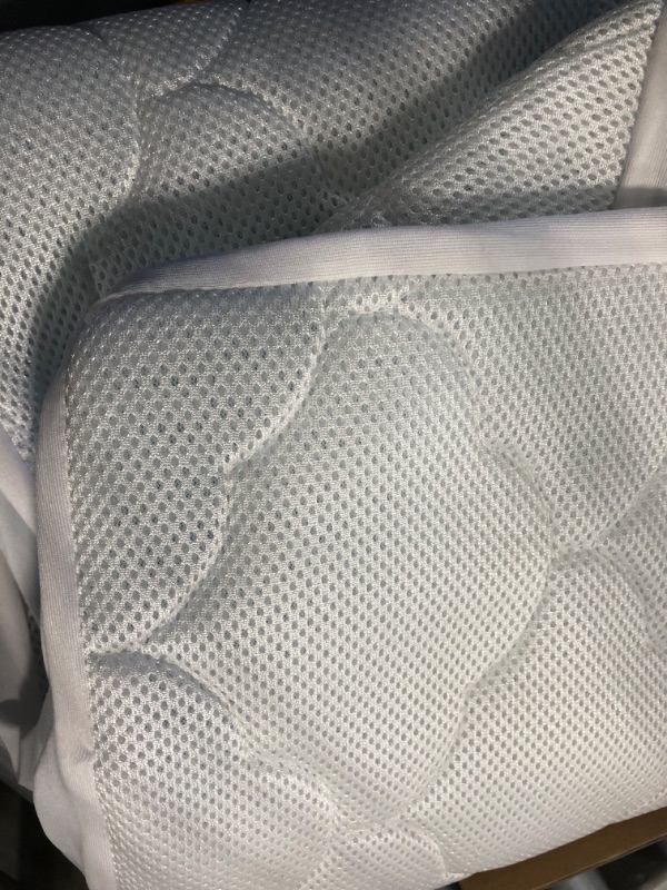 Photo 3 of Newton Waterproof Mattress Crib Mattress Pad | 100% Breathable Proven to Reduce Suffocation Risk, Ultra-Plush, Universal Fit, 100% Washable
