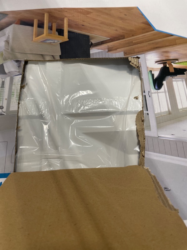 Photo 1 of Art3d Drop Ceiling Tiles 24x24, 12 Sheets PVC Decorative Glue up Ceilng Panels 2x2, White 24"x24" Matt White 12