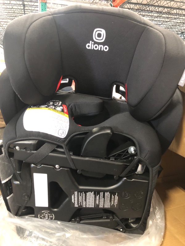 Photo 2 of Diono Cambria 2 XL, Dual Latch Connectors, 2-in-1 Belt Positioning Booster Seat, High-Back to Backless Booster with Space and Room to Grow, 8 Years 1 Booster Seat, Black 2020 Black