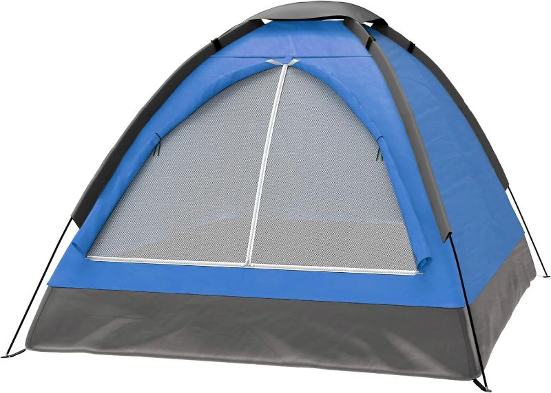 Photo 1 of 2-Person Camping Tent – Includes Rain Fly and Carrying Bag – Lightweight Outdoor Tent for Backpacking, Hiking, or Beach by Wakeman Outdoors
