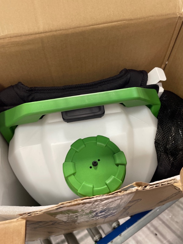 Photo 1 of Victory Innovations Cordless Electrostatic Handheld Sprayer for Disinfectants and Sanitizers, 360° Coverage, 3-in-1 Nozzle, Easy Fill Tank Covers 23,000 Sq Ft, Green, 2.25 Ga (Pack of 1), (VP300ES)