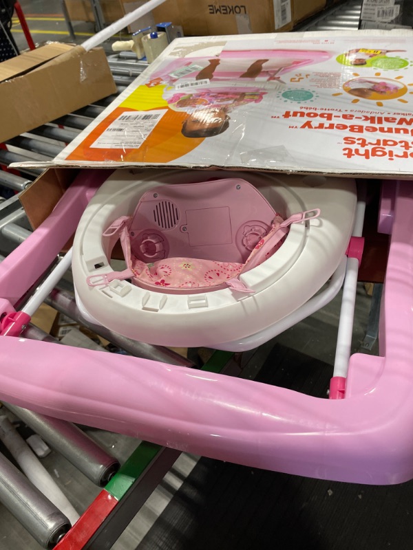Photo 1 of Bright Starts Walk-A-Bout Walker, Juneberry Delight Juneberry Delight