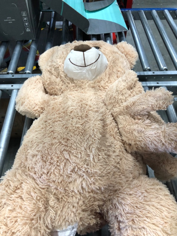 Photo 1 of Muiteiur Giant Teddy Bear Stuffed Animal Cute Mommy and Baby Bear Teddy Bear Baby Shower Plush Toy for Kids Boys Girls Great Gift for Christmas Valentines Day Party Decorations 40inch,Light Brown