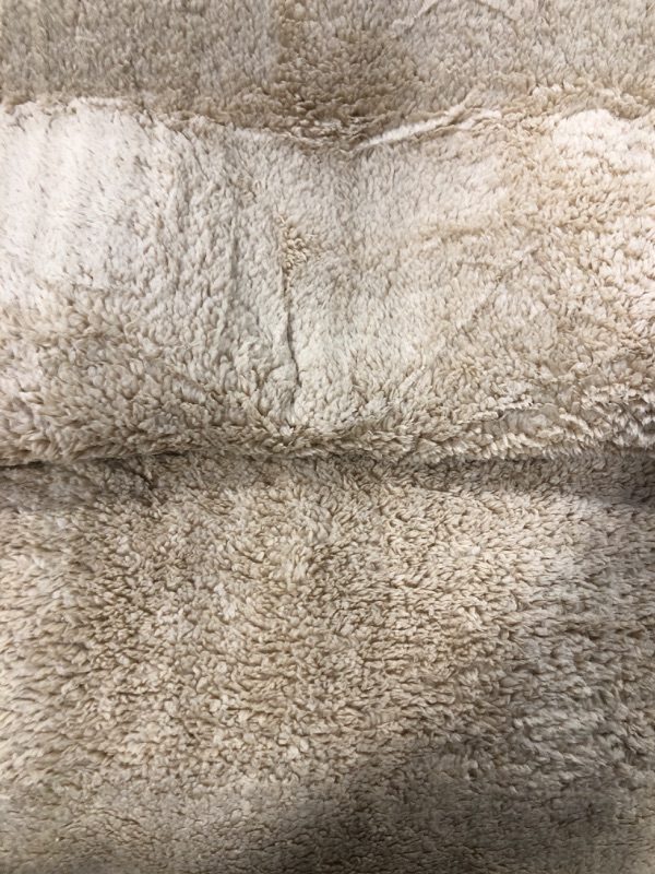 Photo 3 of 58 X 80in TAN FUZZY CARPET